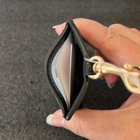 Coach Black ID Lanyard - Picture 9 of 10